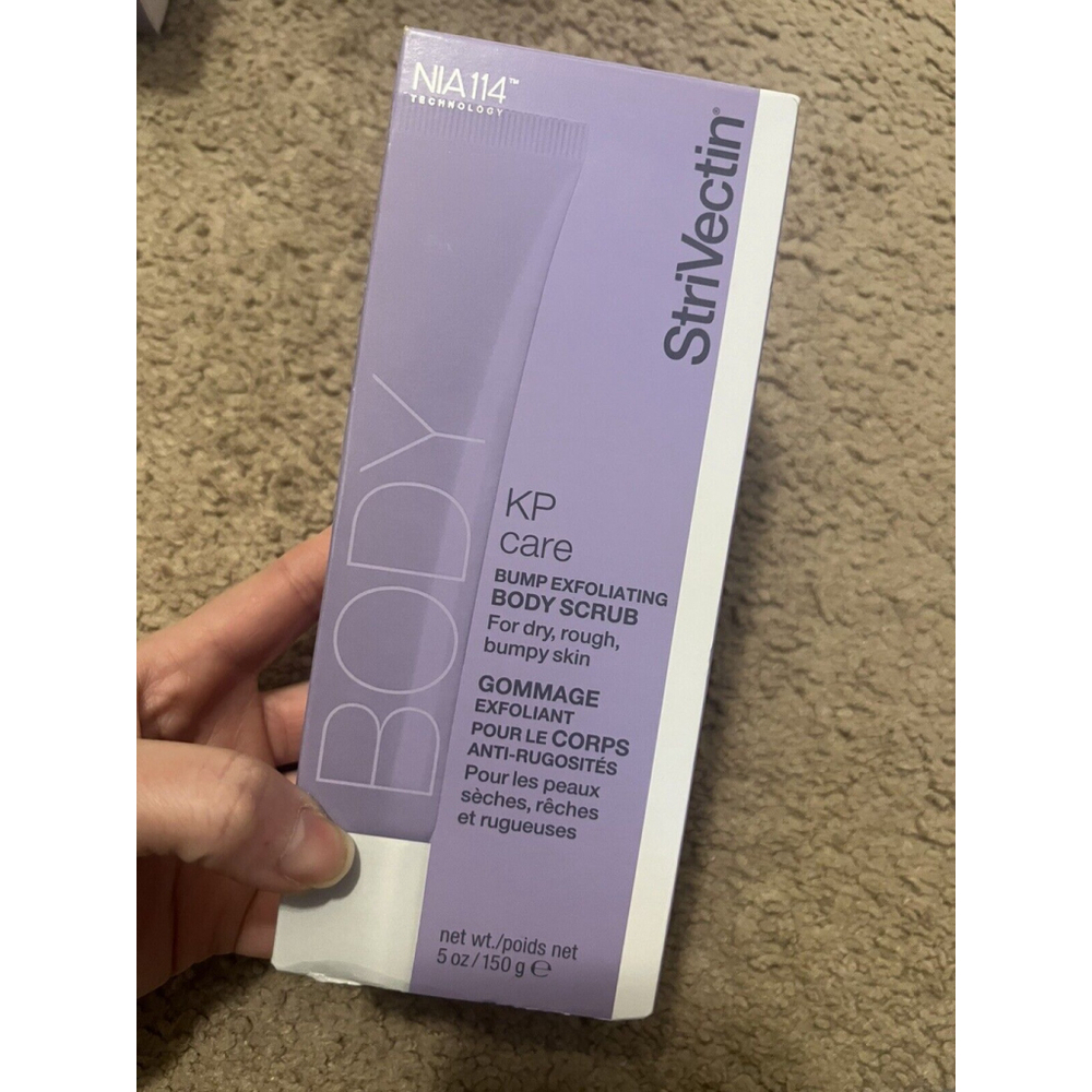 StriVectin KP Care Bump Exfoliating Body Scrub ~ 5 Oz ~ New In Box
